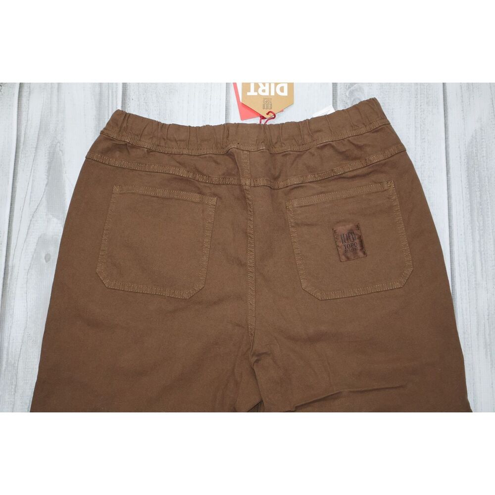 NEW Topo Designs Dirt Shorts Men’s L Organic Cotton Drawstrings Desert Palm - Picture 6 of 6
